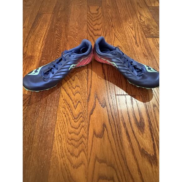 Saucony Spitfire 5 Womens 9.5 Track Spikes Cleats 7 Implements Purple Shoes Run - Picture 14 of 16